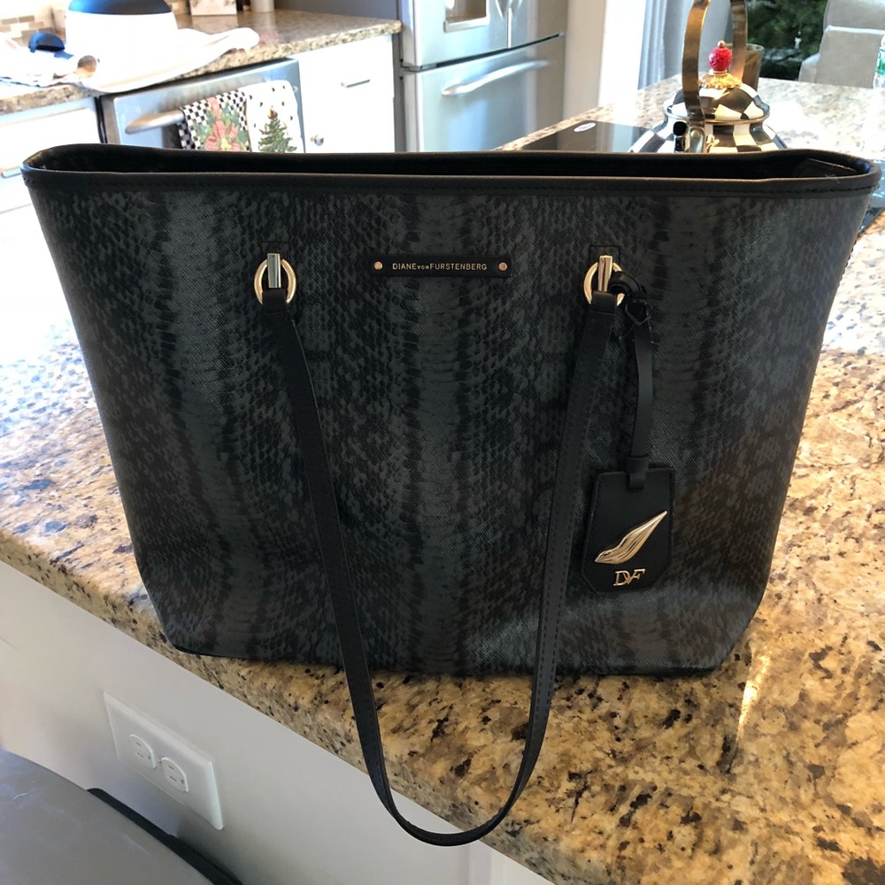 Authentic Diane vonFurstenberg (DVF) tote bag
